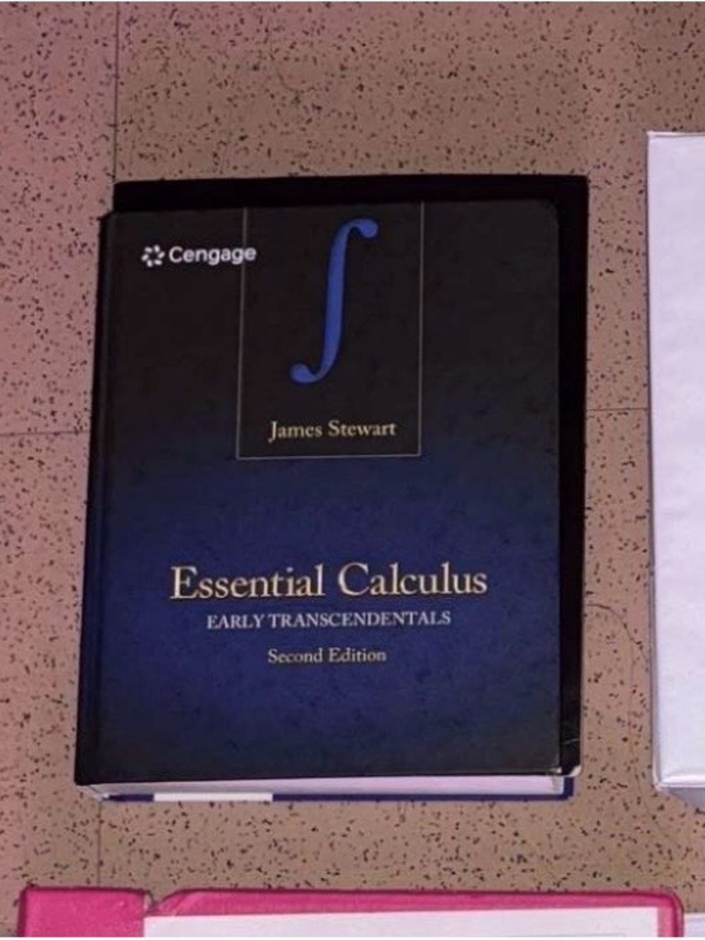 Essential Calculus Textbook Cover Black/Blue Book Sleeve brand new